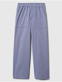 High Rise Easy Stripe Wide-Leg Khakis