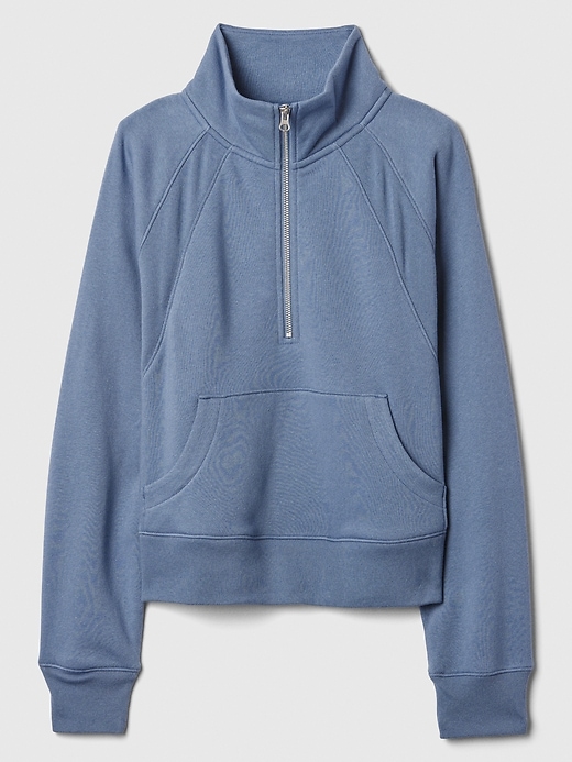 Relaxed Fleece Quarter-Zip Sweatshirt | Gap Factory