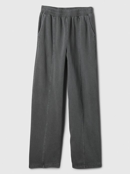 Image number 5 showing, Seamed Wide-Leg Pants