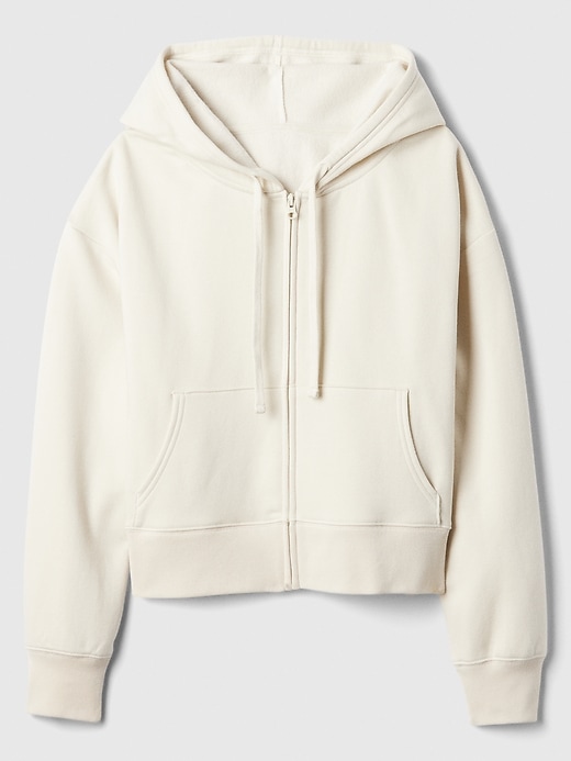 Image number 5 showing, Oversized Fleece Zip Hoodie