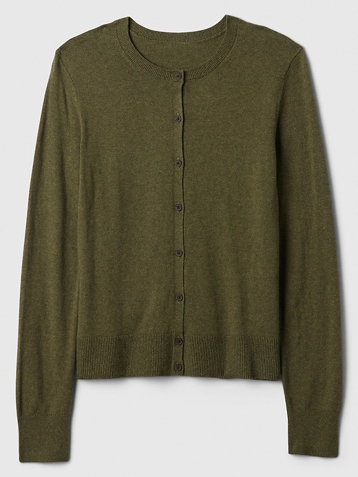 トップス OVY Super Comeback Crew Neck Cardigan Crewneck Cardigan | Gap Factory