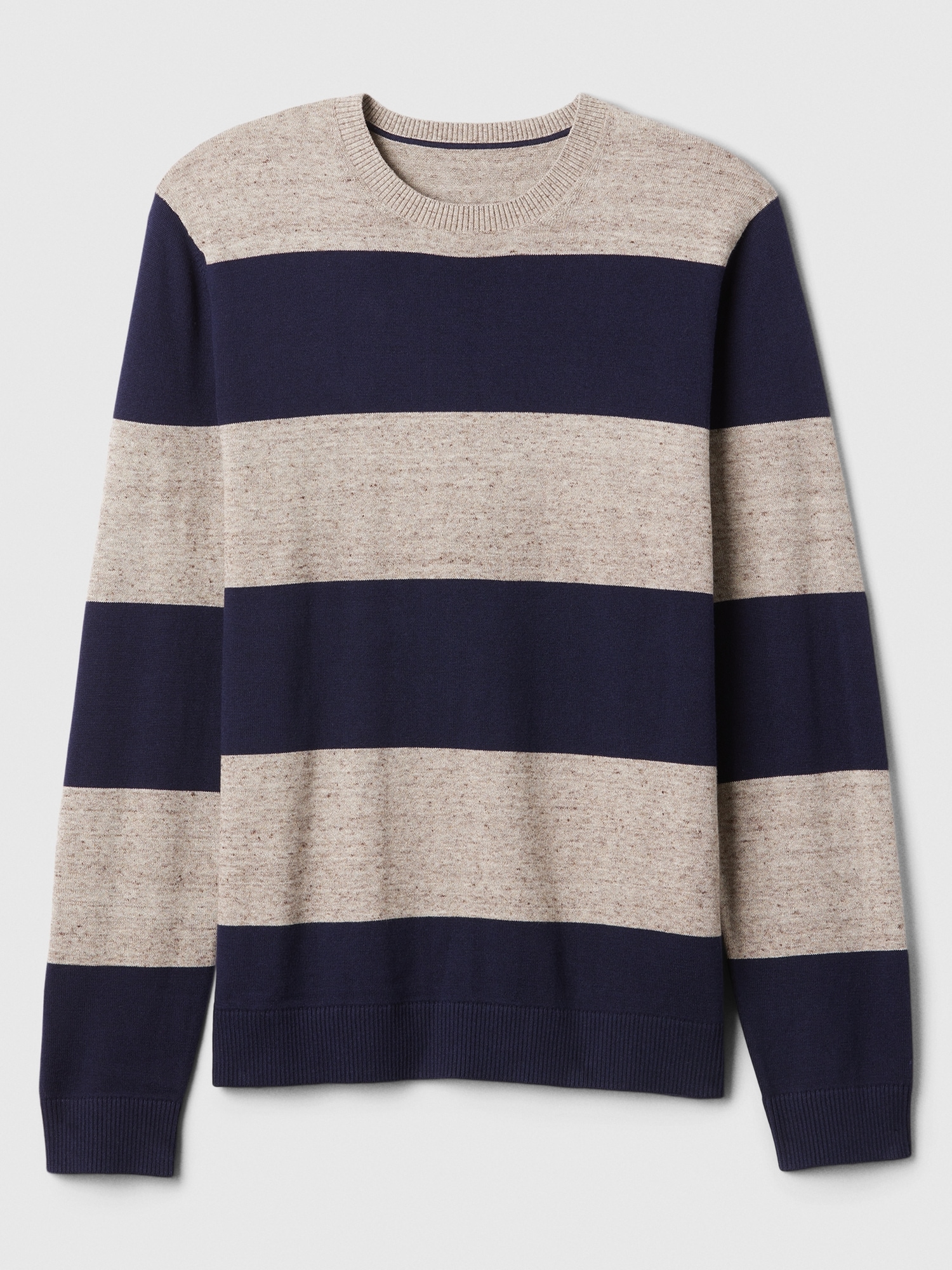 Stripe crewneck discount