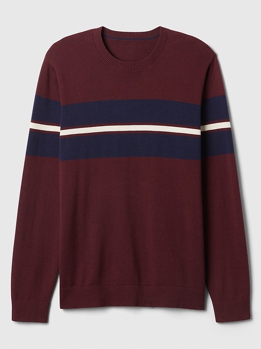 Image number 4 showing, Colorblock Crewneck Sweater