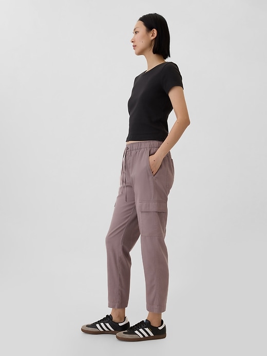 Image number 3 showing, Mid Rise Easy Cargo Pants