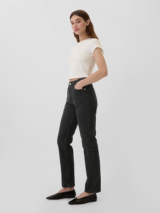 Image number 3 showing, High Rise '90s Original Straight Jeans