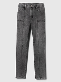 High Rise Seamed Vintage Slim Jeans