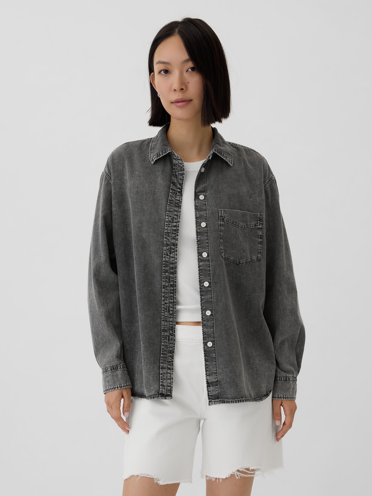 Denim Big Shirt