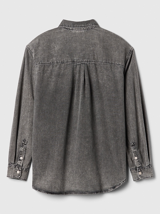 Image number 6 showing, Denim Big Shirt