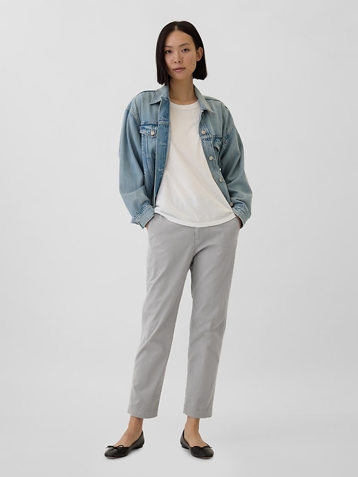 Image number 1 showing, Mid Rise Downtown Khakis