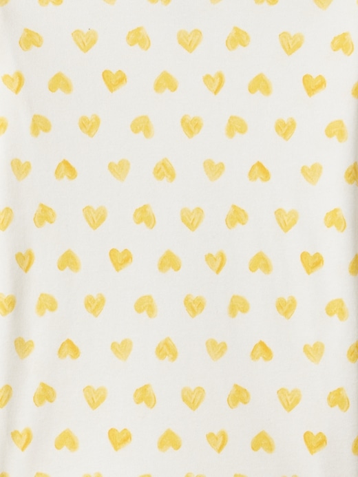 Image number 3 showing, babyGap 100% Organic Cotton Heart PJ Set