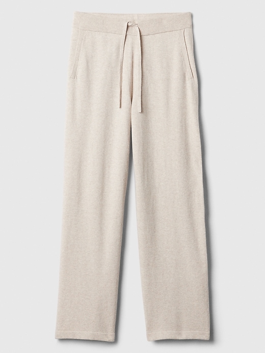 Image number 7 showing, CashSoft Wide-Leg Sweater Pants