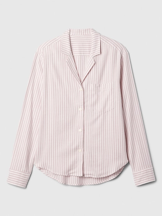 Image number 4 showing, Relaxed Flannel PJ Shirt