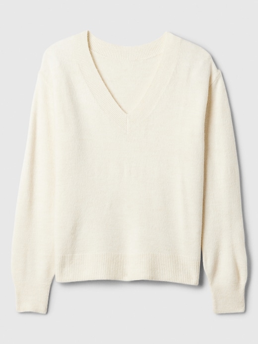 Image number 5 showing, Relaxed V-Neck Sweater