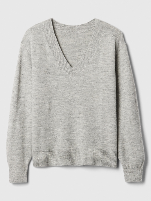 Image number 5 showing, Relaxed V-Neck Sweater