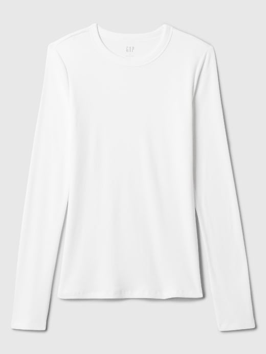 Image number 5 showing, Ribbed Crewneck T-Shirt