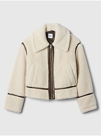 Relaxed Sherpa Coat