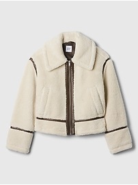 Relaxed Sherpa Coat