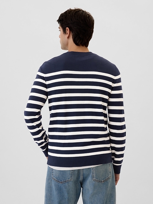 Image number 2 showing, Stripe Crewneck Sweater
