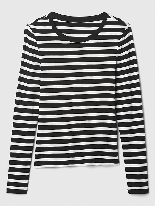 Image number 5 showing, Favorite Stripe Crewneck T-Shirt