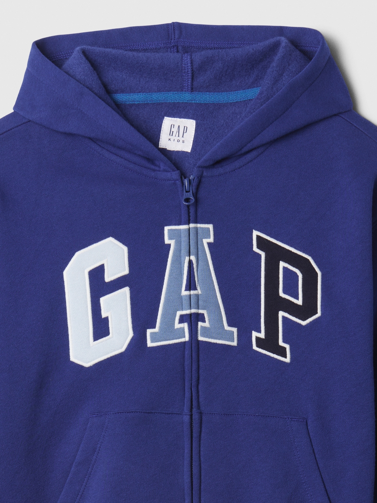 Kids Gap Logo Zip Hoodie Gap Factory