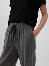 GapFit Mid Rise Brushed Jersey Joggers