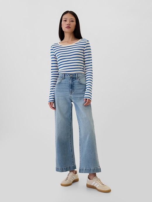 Image number 3 showing, Favorite Stripe Crewneck T-Shirt