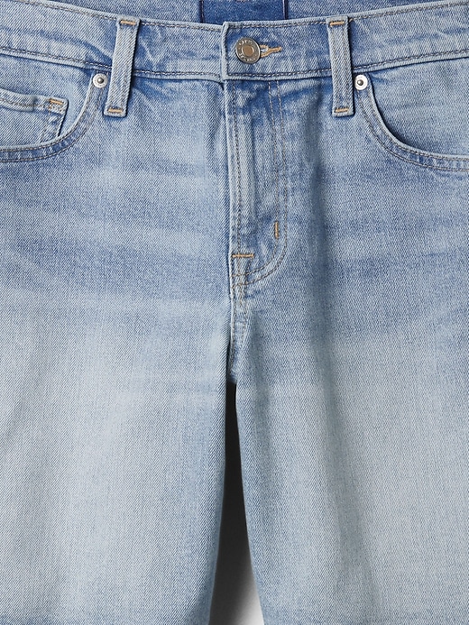 Image number 4 showing, 5" Mid Rise Denim Shorts