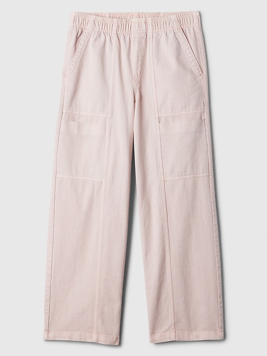 Image number 3 showing, High Rise Wide-Leg Utility Pants