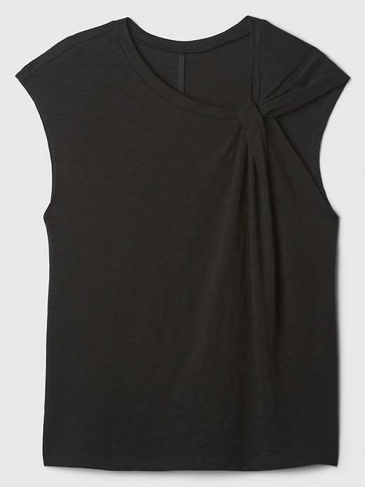 Image number 5 showing, ForeverSoft Sleeveless Tie T-Shirt