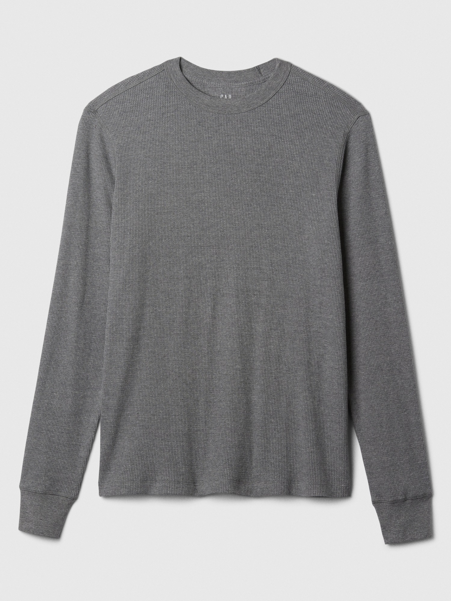 Waffle-Knit Crewneck T-Shirt | Gap Factory
