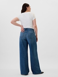 High Rise Wide-Leg Jeans