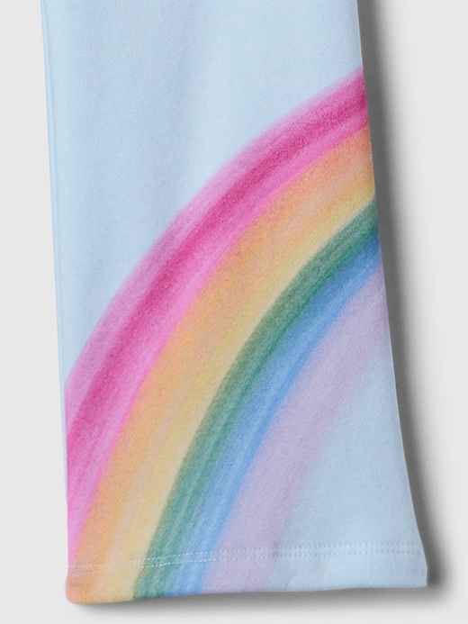 Image number 3 showing, babyGap Logo Wide-Leg Pull-On Pants