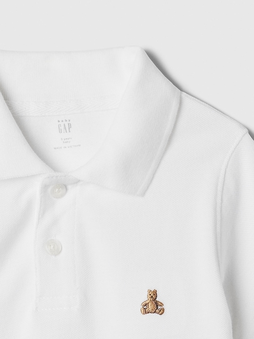 Image number 3 showing, babyGap Pique Polo Shirt