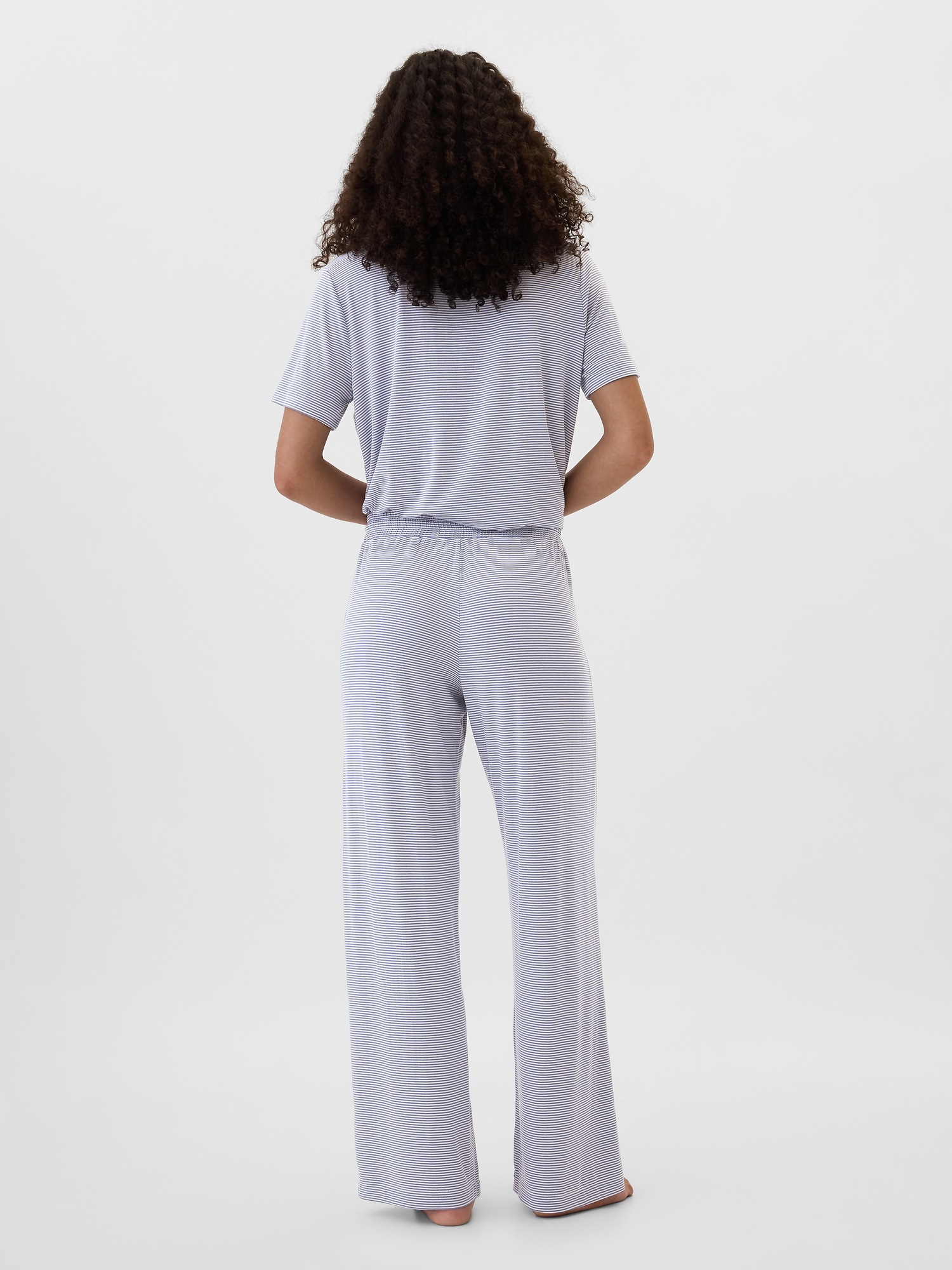 Relaxed Pure Body Wide Leg PJ Pants Gap Factory