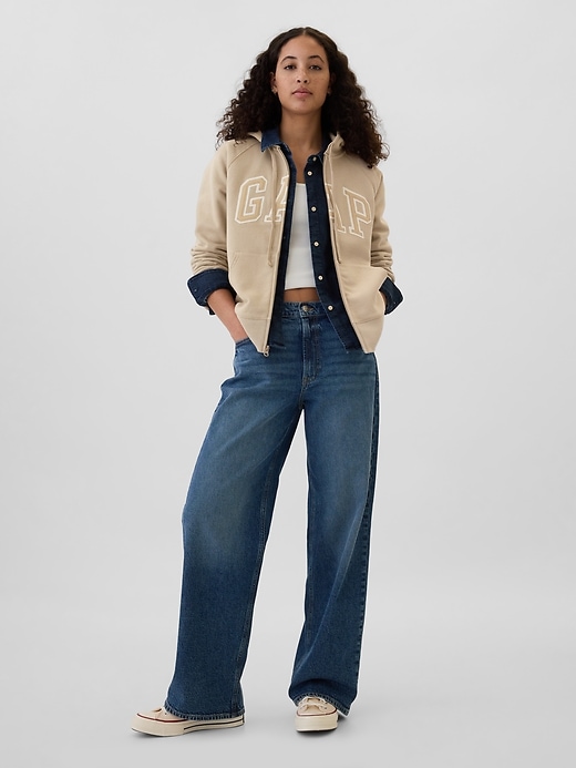 Image number 3 showing, Gap Logo Zip Hoodie