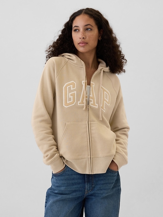 Image number 1 showing, Gap Logo Zip Hoodie