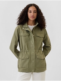 ジャケット・アウター ORGANICWOOLSURVIVALCLOTH UTILITY JACKET ORGANICWOOLSURVIVALCLOTH UTILITY JACKET