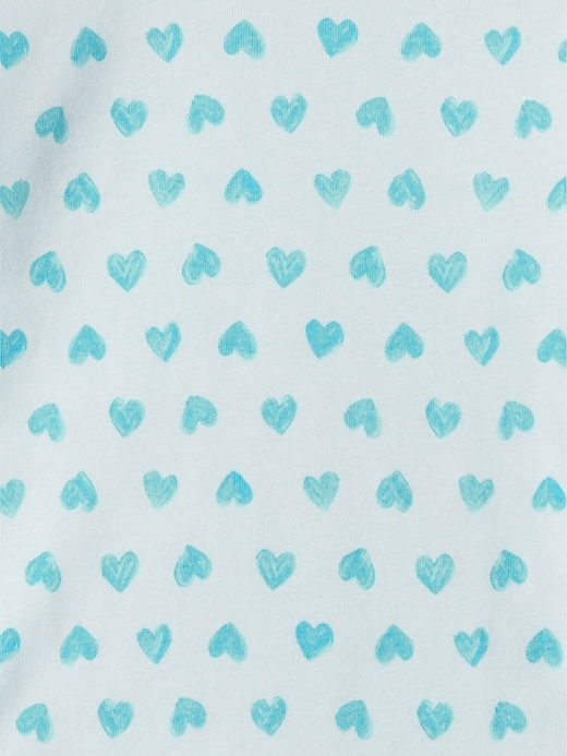 Image number 3 showing, babyGap 100% Organic Cotton Heart PJ Set