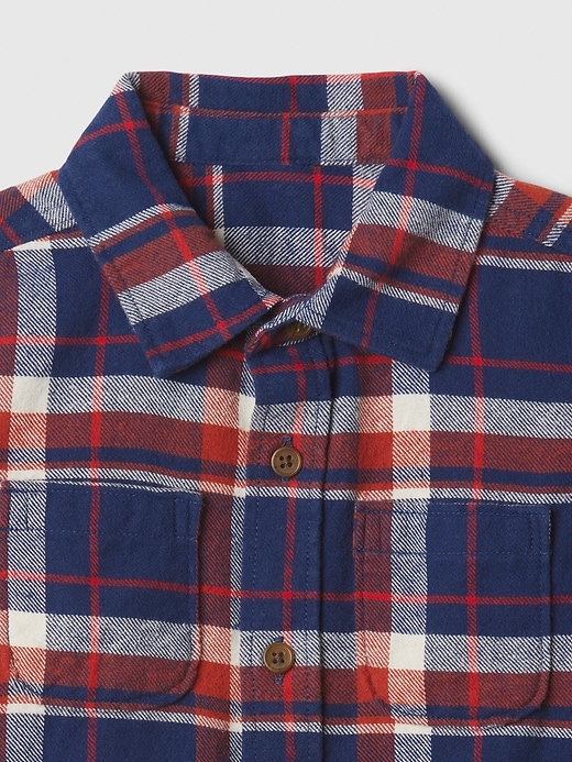 Image number 3 showing, babyGap Flannel Shirt