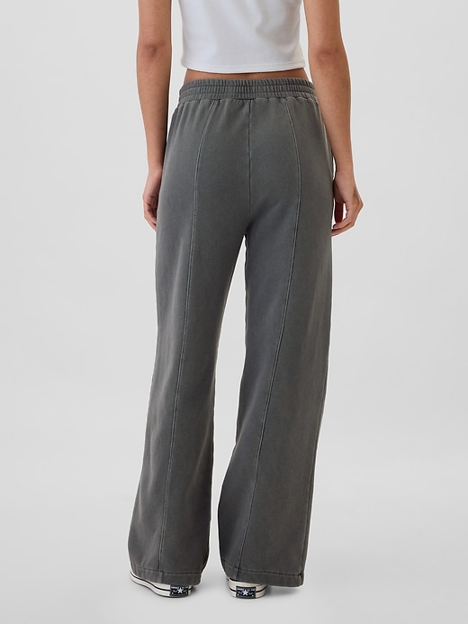 Image number 2 showing, Seamed Wide-Leg Pants