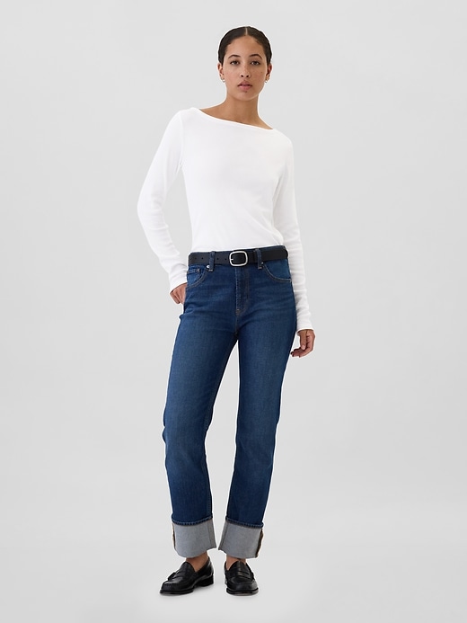 Image number 3 showing, Favorite Boatneck T-Shirt