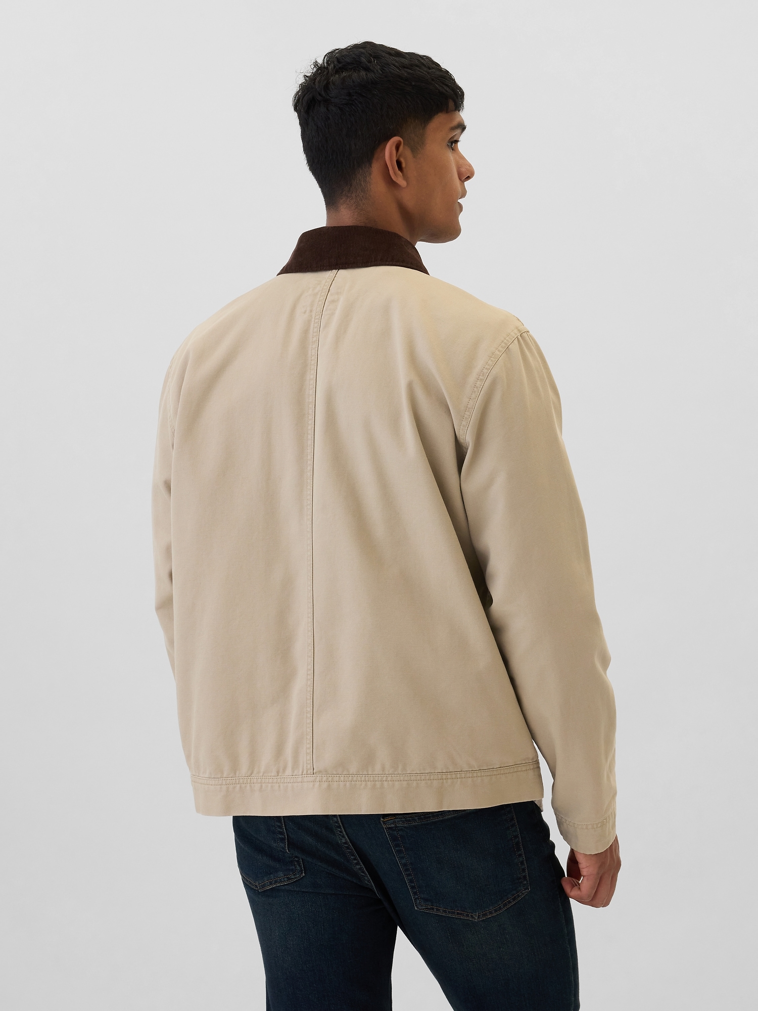 ジャケット・アウター Washed Canvas Willoughby Chore Jacket Garment Dyed Zip Work Jacket In Canvas – Alex Mill