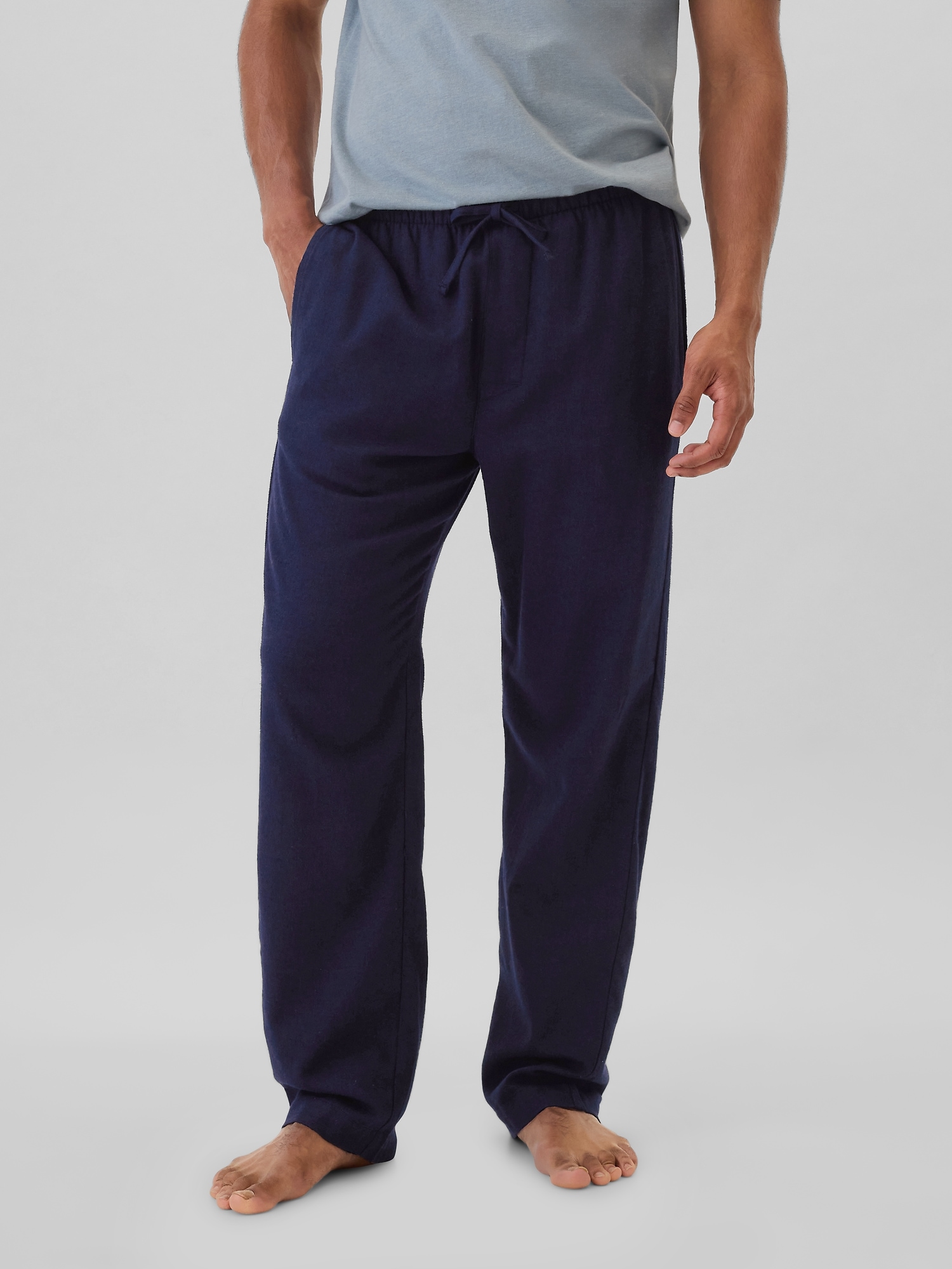 Gap Factory Men s Flannel Pj Pants Vintage Navy Size XL