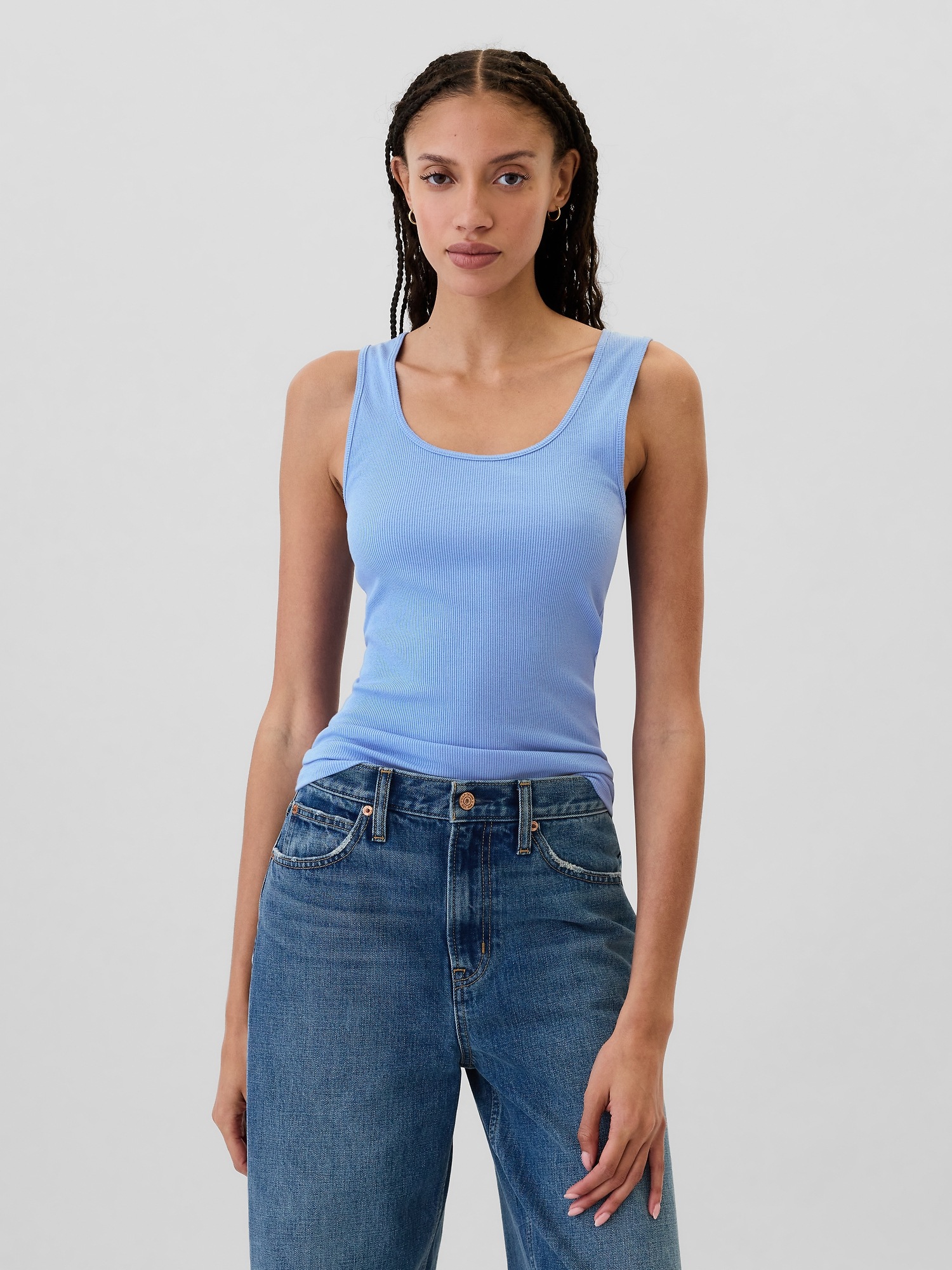 What Is A Ribbed Tank Top