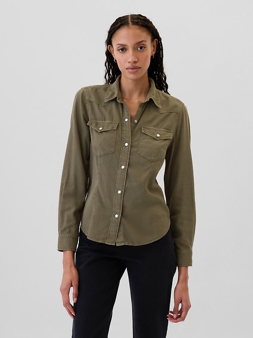 Denim Western Shirt | Gap Factory