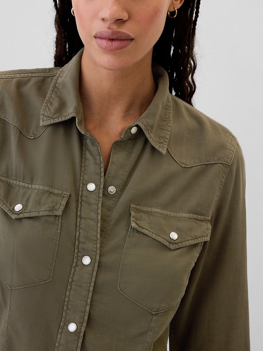 Gap ウエスタン ダウンシャツ(L) y-ocd06y22n13t4559.jpg
