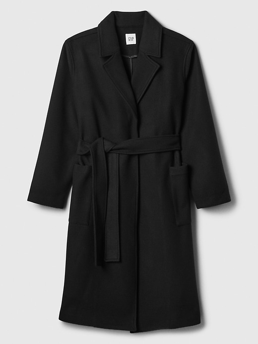 Image number 5 showing, Relaxed Wrap Topcoat