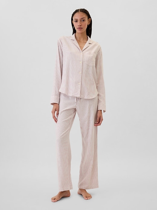 Image number 3 showing, Relaxed Flannel PJ Shirt