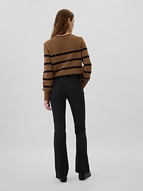 Mid Rise Baby Boot Jeans