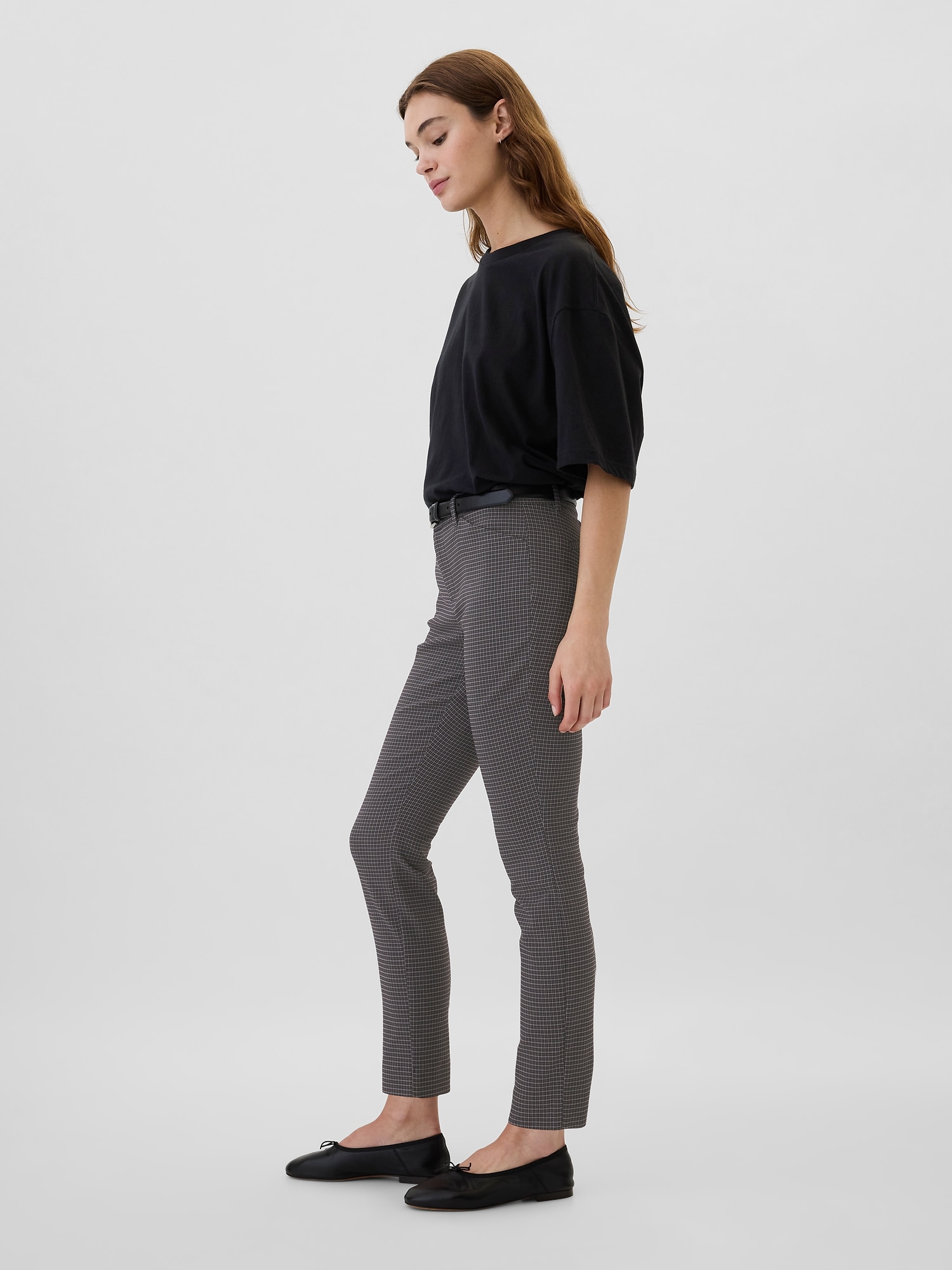 Mid Rise Skinny Ankle Pants | Gap Factory